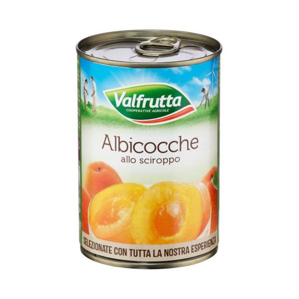 Albicocche Allo Sciroppo Valfrutto Gr420