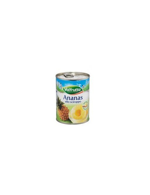 Ananas Allo Sciroppo Valfrutta Gr565