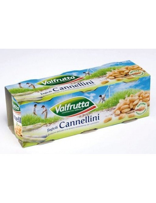 Fagioli Cannellini Valfrutta 3x400 Gr