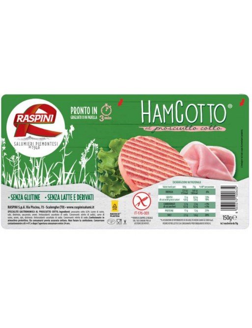 Hamcotto Di Prosciutto Cotto Gr150 Raspini