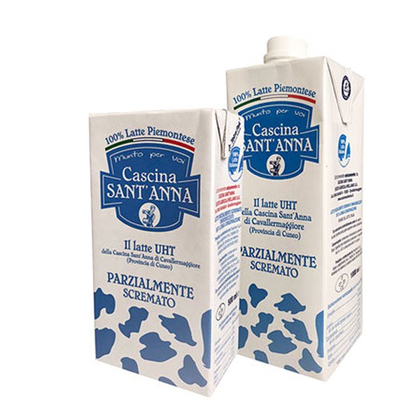 Latte Cascina Sant Anna Uht Parzscremato Ml500