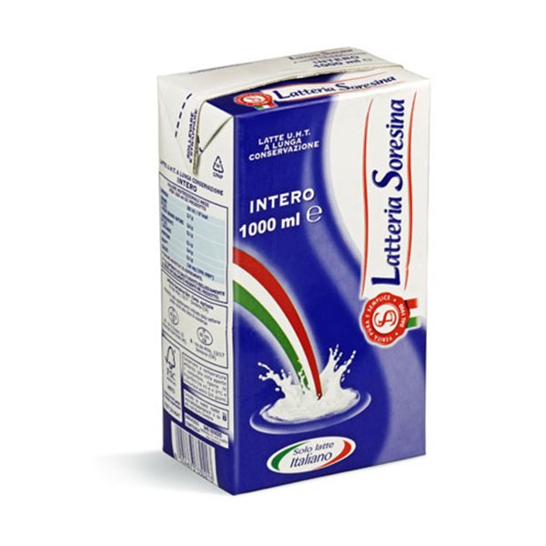 Latte Soresina Intero Uht Lt1