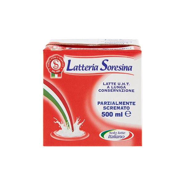 Latte Soresina Uht Parz Scremato Ml500 1