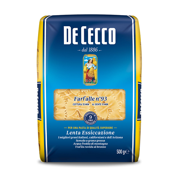 Pasta Dececco Farfalle Gr500