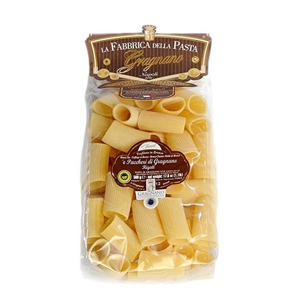 Pasta Gragnano Paccheri Rigati Gr500