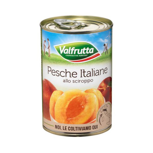 Pesche Italiane Sciroppo Valfrutta Gr411
