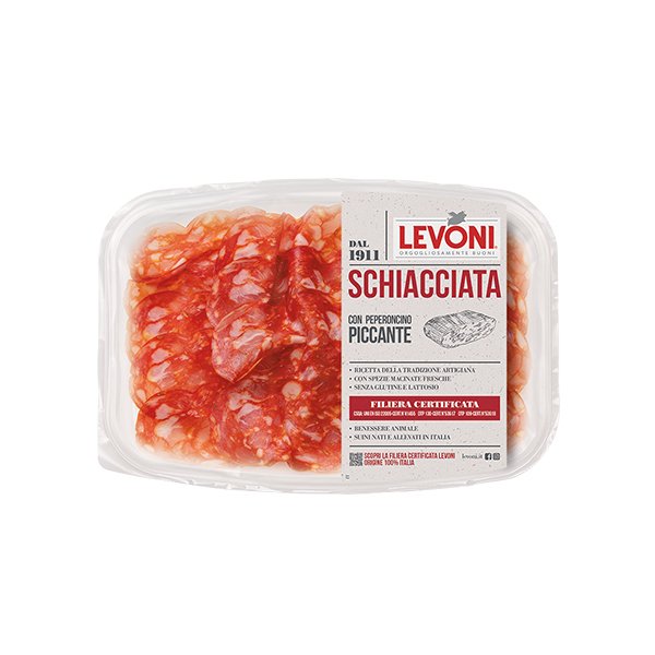 Salae Schiacciata Piccante Levoni Gr80