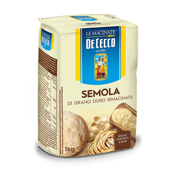 Semola Di Grano Duro Rimacinata Dececco Kg1