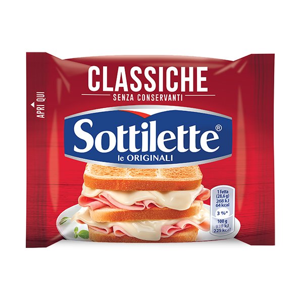 Sottilette Classiche Kraft Gr200