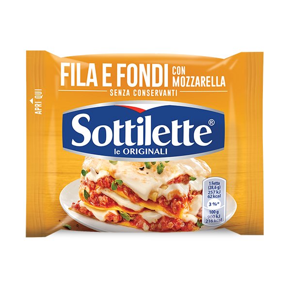 Sottilette Fila E Fondi Kraft Gr200