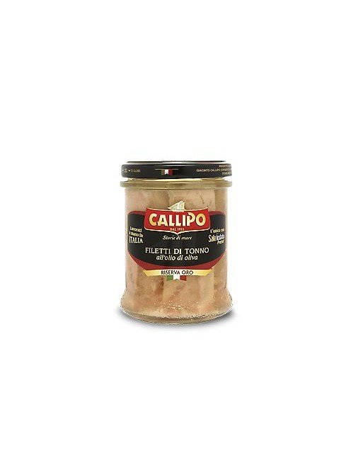 Tonno Callipo Filetti Riserva Oro Vaso Gr200