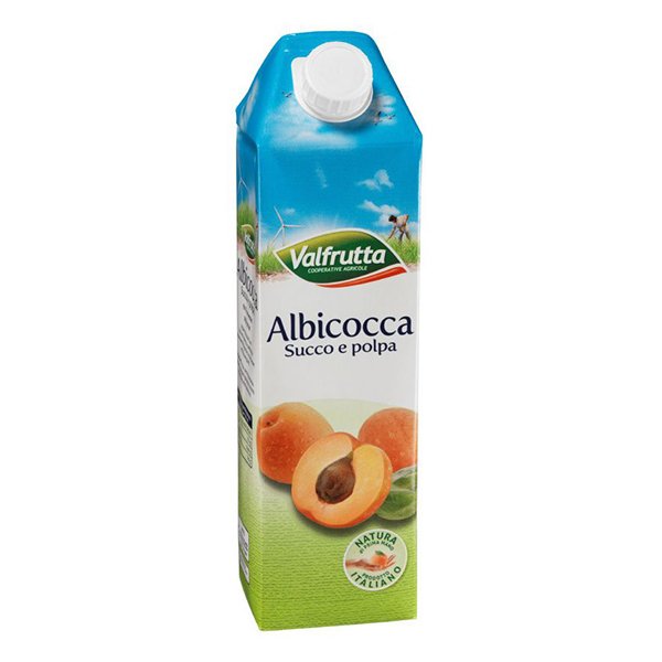 Valfrutta Albicocca Succo E Polpa 1000 Ml
