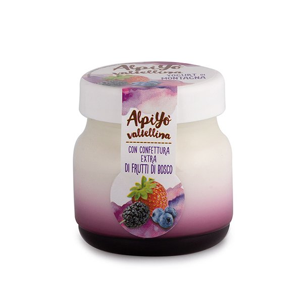 Yogurt Alpiyo Frutti Di Bosco Gr125