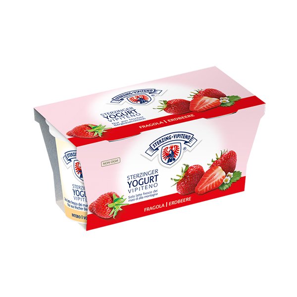 Yogurt Vipiteno Fragola 2x125 Gr