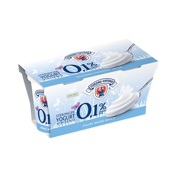 Yogurt Vipiteno Magro 01 2x125gr