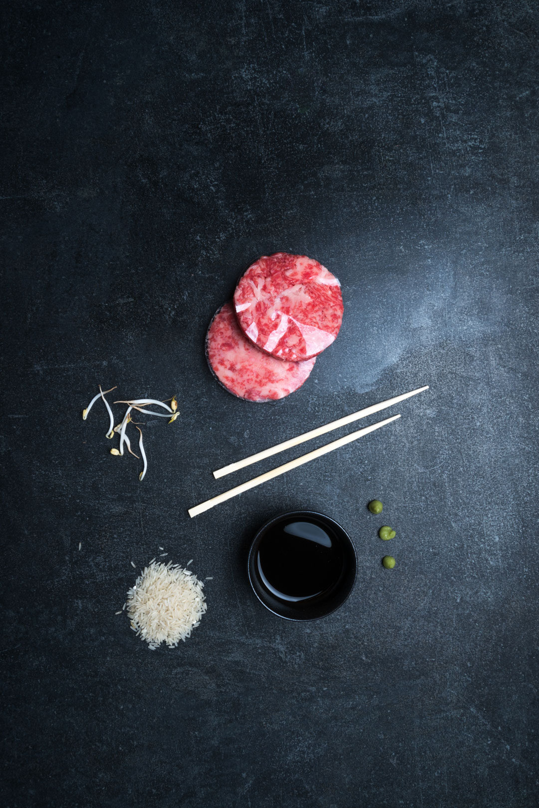 Top sirloin butt (Hamburger) di Wagyu Giapponese