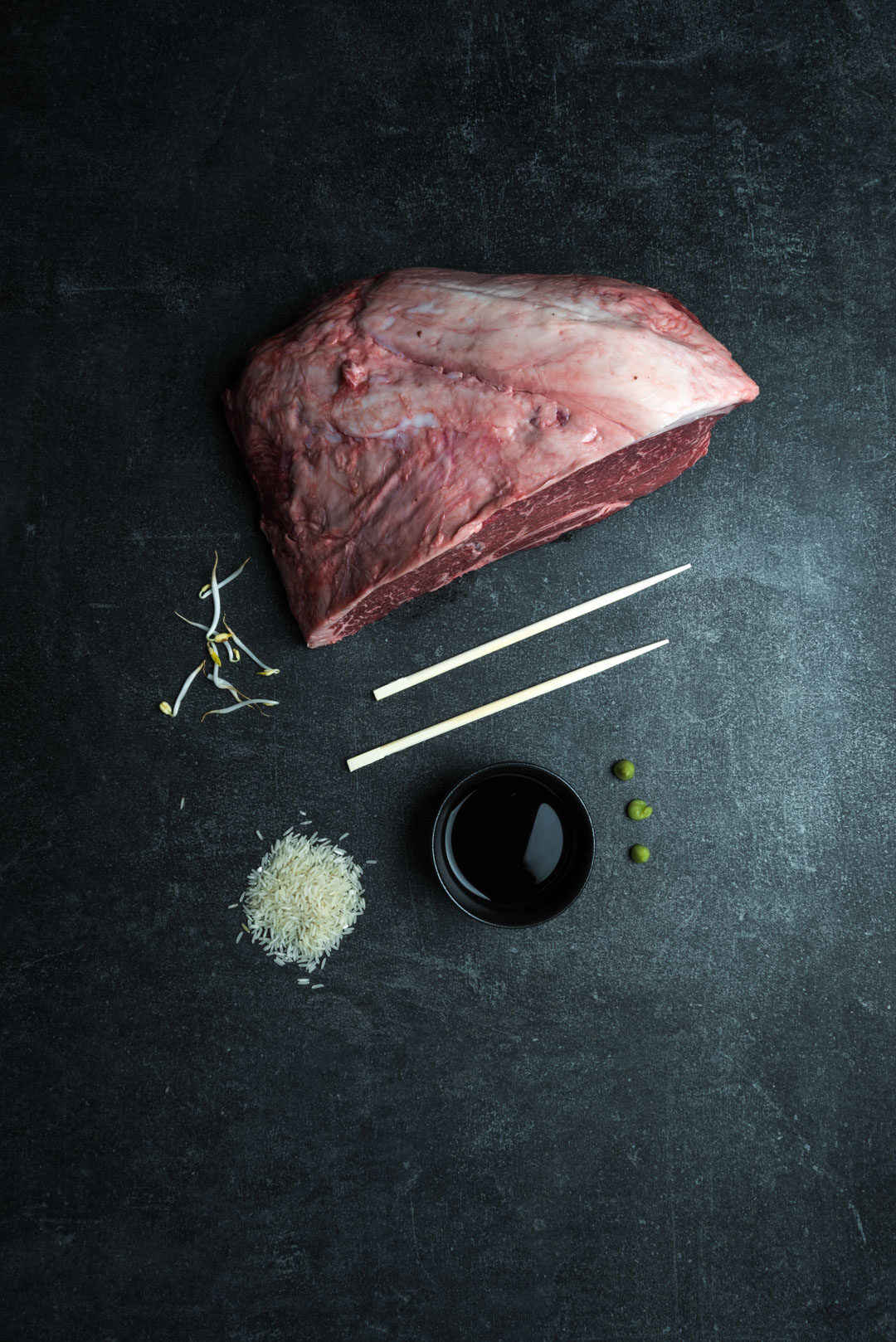 Top sirloin butt (Scamone) di Wagyu Giapponese