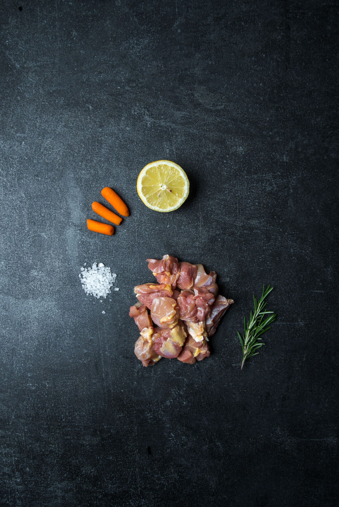 Spezzatino di pollo allevato all'aperto