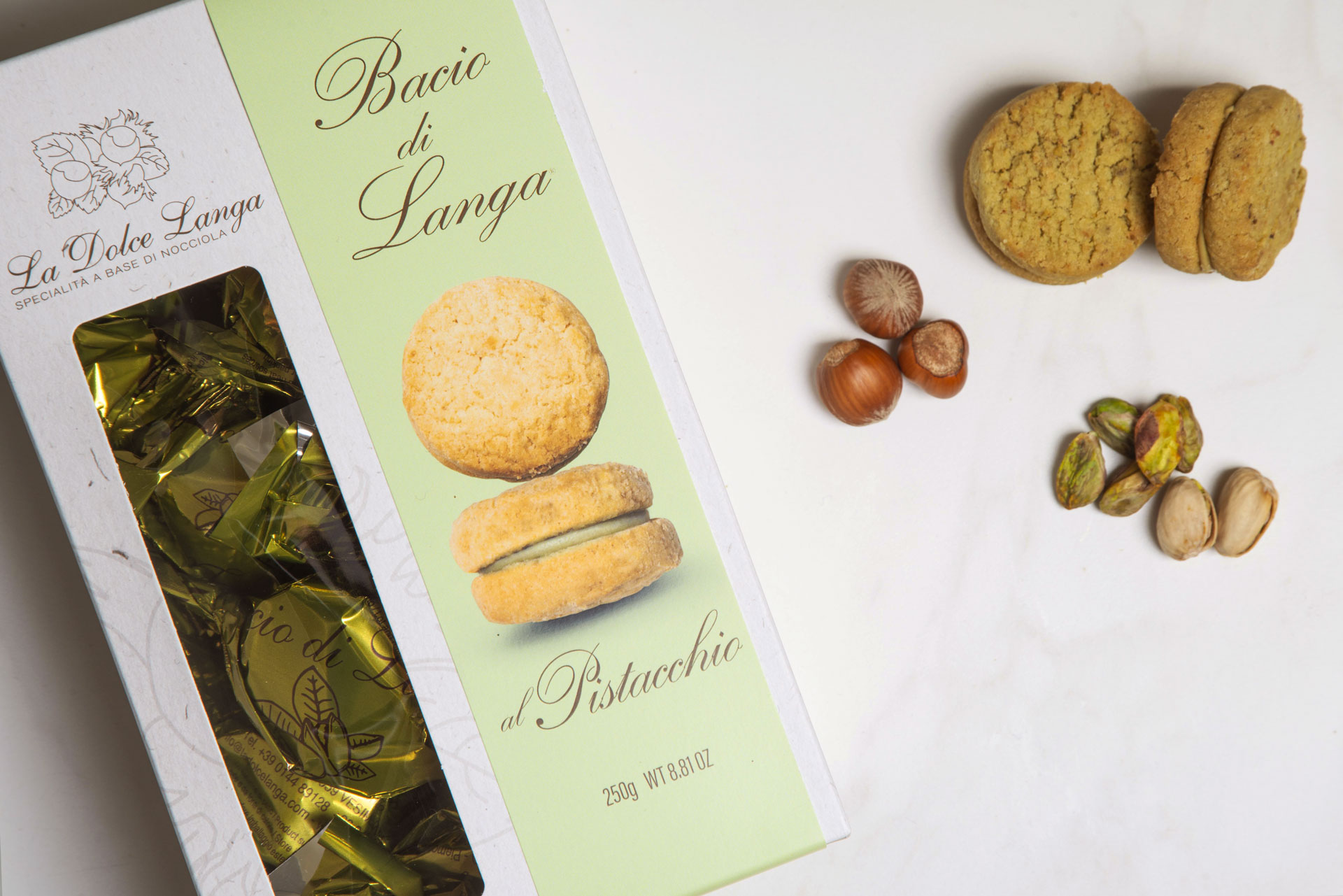 BACIO DI LANGA PISTACCHIO LA DOLCE LANGA